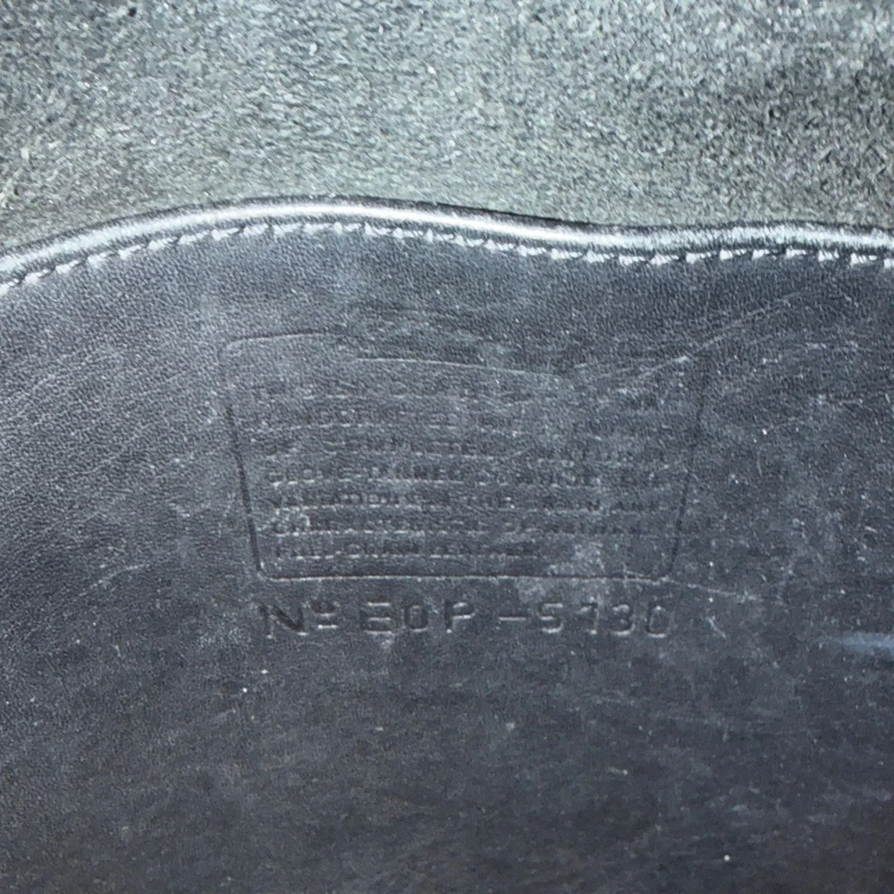 Vintage Coach Black Crossbody Bag - Picture 4 of 6